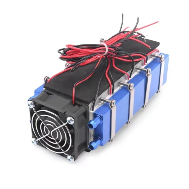 Raffreddatore a semiconduttore 12 V 576 W dispositivo di raffreddamento ad aria per piccolo spazio