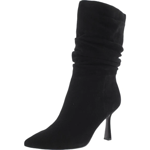 Steve Madden Womens Jessamy Black Mid-Calf Boots Shoes 9 Medium (B,M) BHFO 5995 Steve Madden Womens Jessamy Black Mid-Calf Boots Shoes 9 Medium (B,M) BHFO 5995
