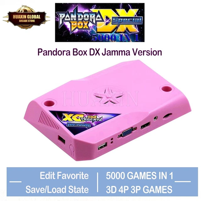 PANDORA BOX DX Special Arcade 5000 in 1 ORIGINAL Jamma Board CRT CGA