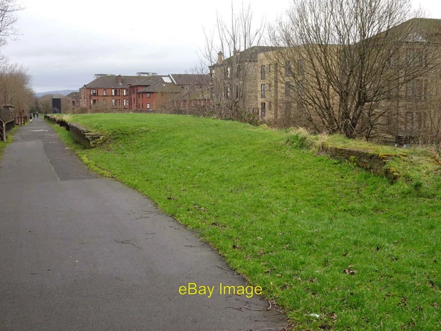 Photo 6x4 Scotstoun East railway station (site), Glasgow Jordonhill Opene c2019