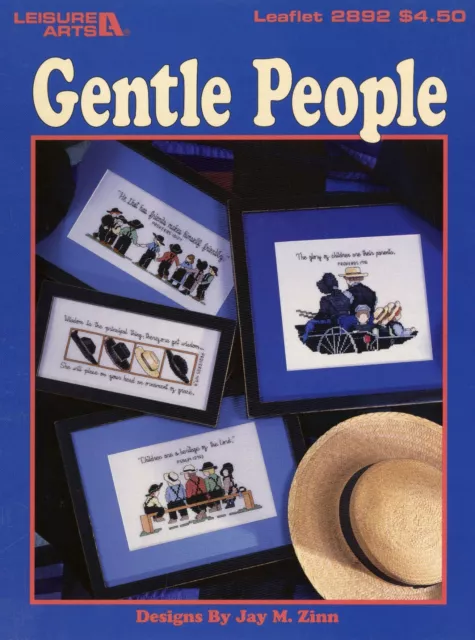 Leisure Arts Leaflet 02892 - Gentle People by Jay M. Zinn