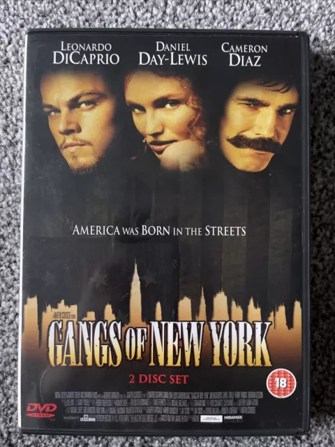 Gangs of New York (DVD, 2002)