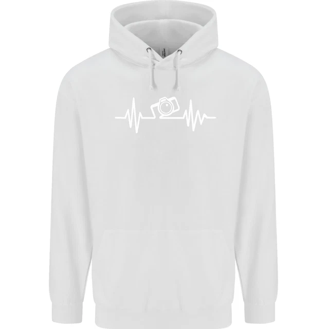 Photography Pulse Photographer ECG Childrens Kids Hoodie