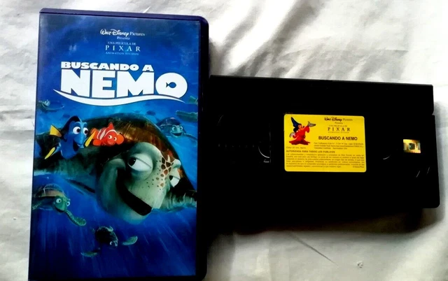 FINDING NEMO TAPE VHS Walt Disney PIXAR Pal Spanish Animation EUR 26,33 ...