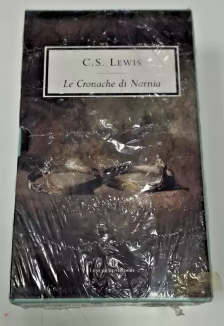 le cronache di narnia - c. s. lewis - trilogia completa - sigillata - cofanetto