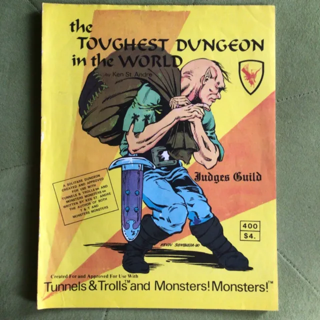 1980 Judges Guild The Toughest Dungeon In The World For T&T's/Monsters!Monsters!