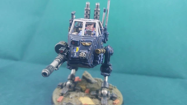 Painted Warhammer imperial guard 40k Games Workshop Mordian Ironguard Sentinel