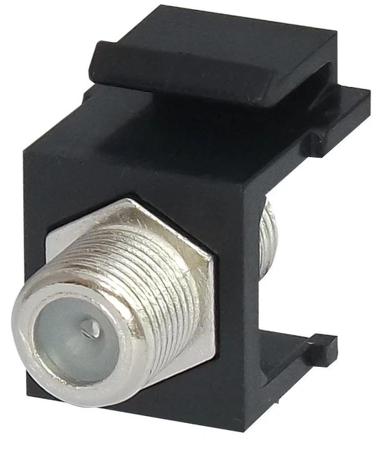 F CONNECTEUR KEYSTONE Raccord, Noir - Tuk EUR 9,00 - PicClick FR
