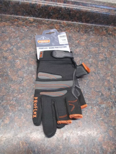 TENACIOUS ERGODYNE WORK gear Trades Heavy Duty Framing 720 Gloves Black ...