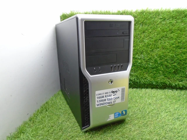PC Dell Precision T1650 MT - Pantalla de 27 Intel I7-3770 RAM 32GB SDD 240GB W11 WiFi (reacondicionado