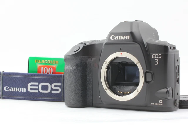 [ près De Mint Avec / Bracelet] Canon EOS-3 EOS 3 EOS3 35mm Reflex Caméra à Film