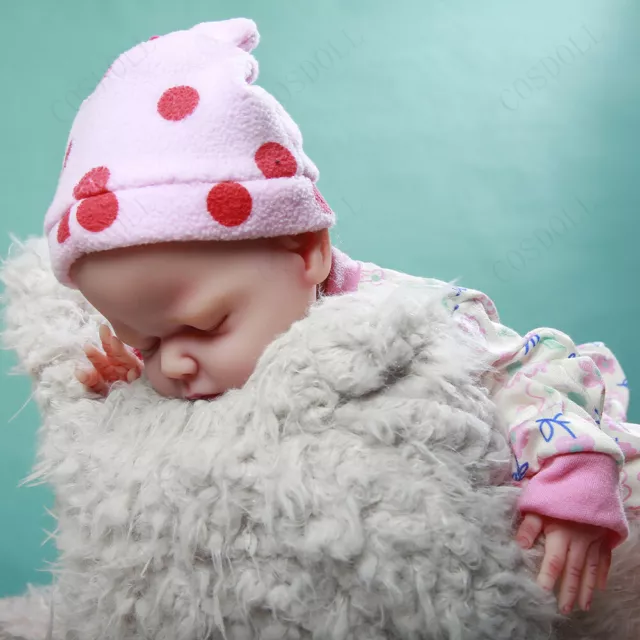 Reborn Realista Baby Doll ​Cuerpo completo de silicona suave ​Regalo para niños