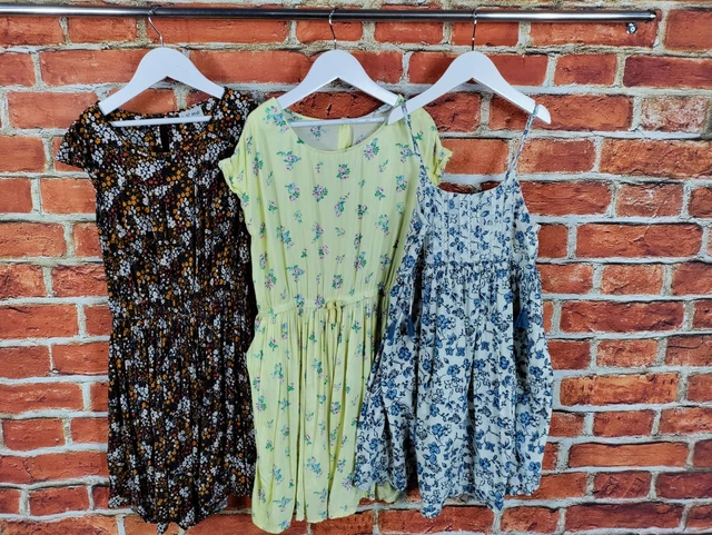 Girls Bundle Age 9-10 Years Next H&M Summer Dress Set Floral Pretty Kids 140Cm