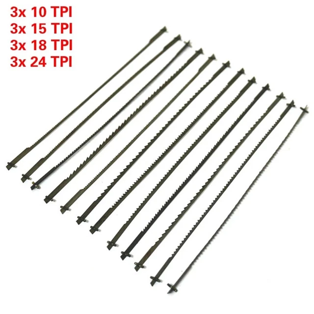 Reemplaza 5 hojas de sierra de cobre fijas TPI 10/15/18/24 herramientas eléctricas Z