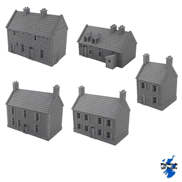 LE CAILLOU QG DE NAPOLEON WATERLOO - 3D PRINTED Décor Wargame Terrain