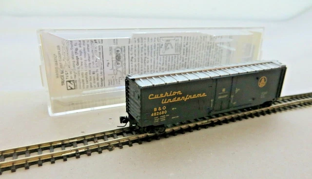 Micro Trains Z 50700401 Baltimore $ Ohio Wagon de Marchandise Couvert IN Ovp