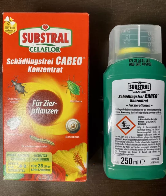 Substral CAREO Schädlingsfrei 250ml Konzentrat - Neu & Original Verschlossen! (: