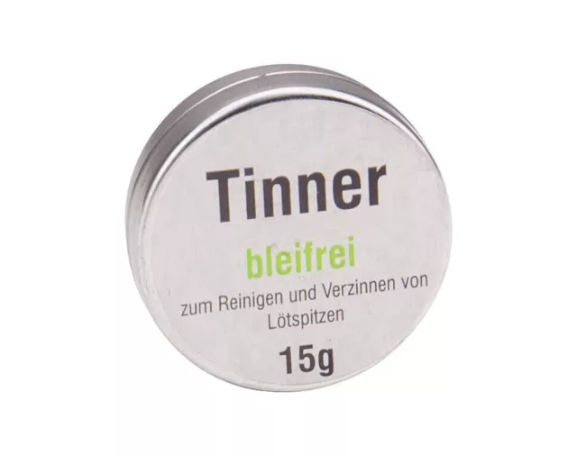 Tippy Lötspitzenreiniger Tinner 15g Dose Reinigungsmittel Löten Lötkolben