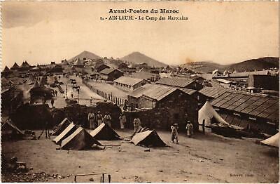 CPA AK MAROC AIN-LEUH - Le Camp des Marocains (93005)