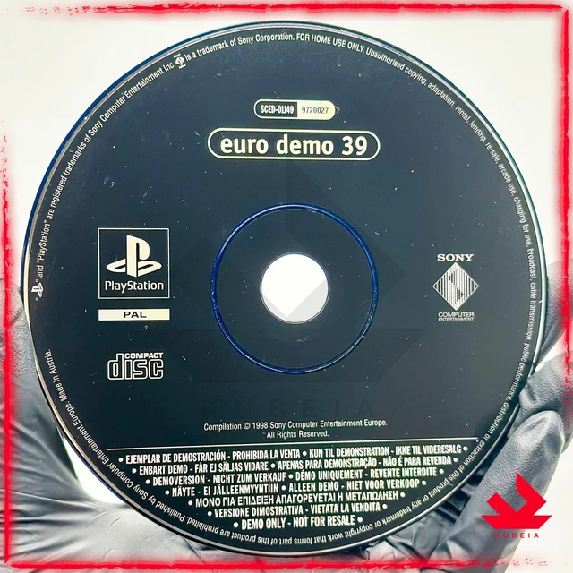 CD Démo PlayStation 1 – Euro Demo 27 (PAL) – Sony – Bon état