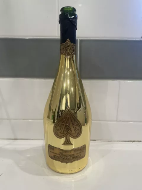 BRUT Ace of Spades EMPTY Champagne Bottle Armand De Brignac 750 ml -12 Available