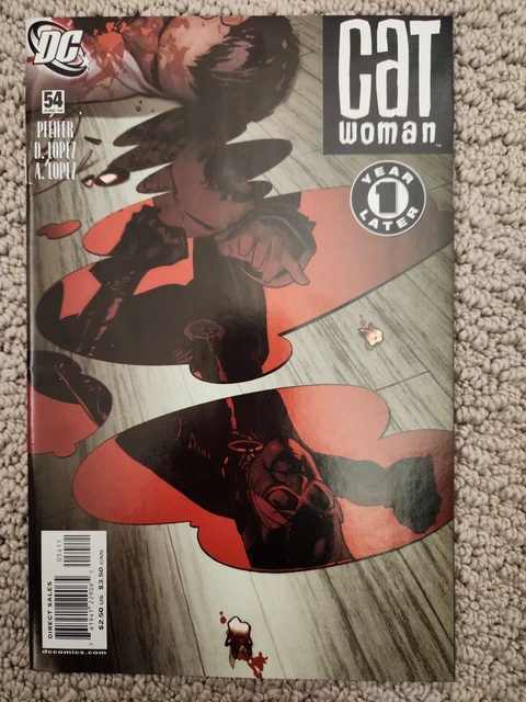 Catwoman #54 (2006) DC Comics Will Pfeifer David Lopez Adam Hughes cover VF