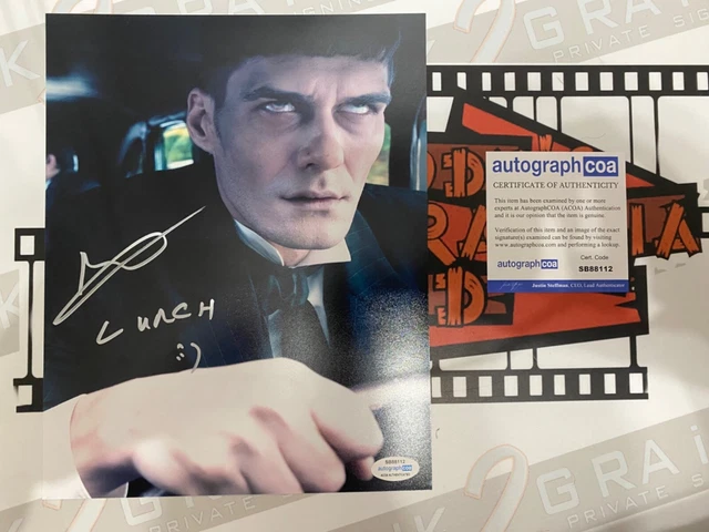 GEORGE BURCEA signed photo WEDNESDAY / LURCH 8x10 ACOA E