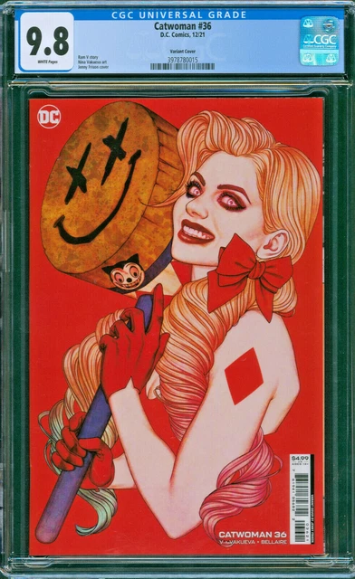 Catwoman #36 Jenny Frison Harley Quinn Variant DC Comics 2021 CGC 9.8