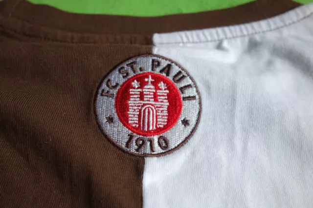 Hamburg ist braun-weiss! T-Shirt FC St. Pauli 1910! Derbysieger! Aufstiegsfeier!
