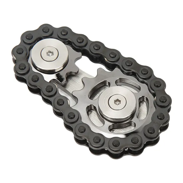 Detachable Fingertips Chains Sprockets Toys Stress Relief Stainless Steel UK