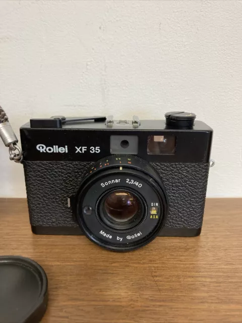 Alte Kamera Rollei XF 35 Camera Lens Sonnar 2,3/40 Old Vintage K4 2