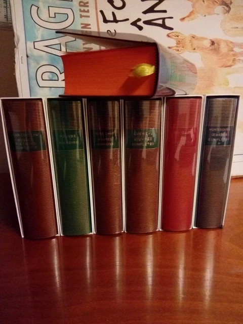 Pléiade : 10 rhodoïd neuf, fins : épaisseur originale