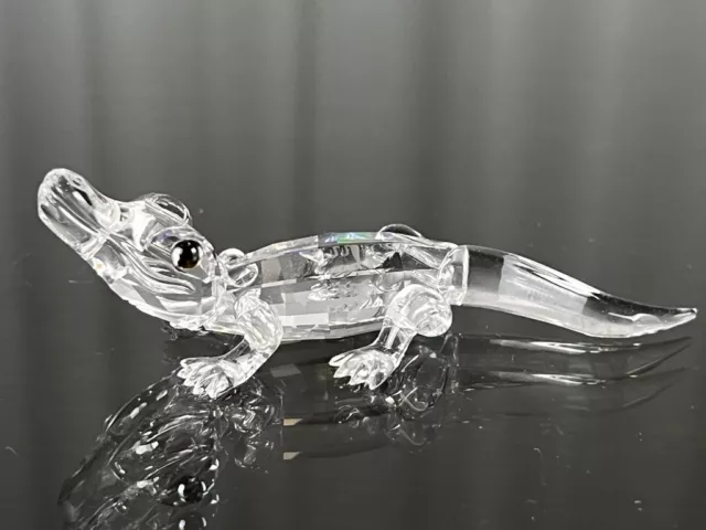 Swarovski Figur 221629 Krokodil 8,5 cm. Top Zustand