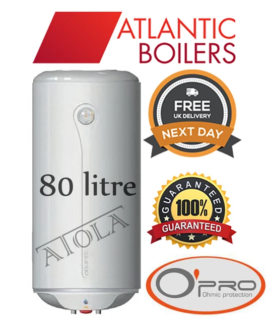ATLANTIC WATER HEATER Boiler Cylinder Tank 80L OPRO £289.00 PicClick UK