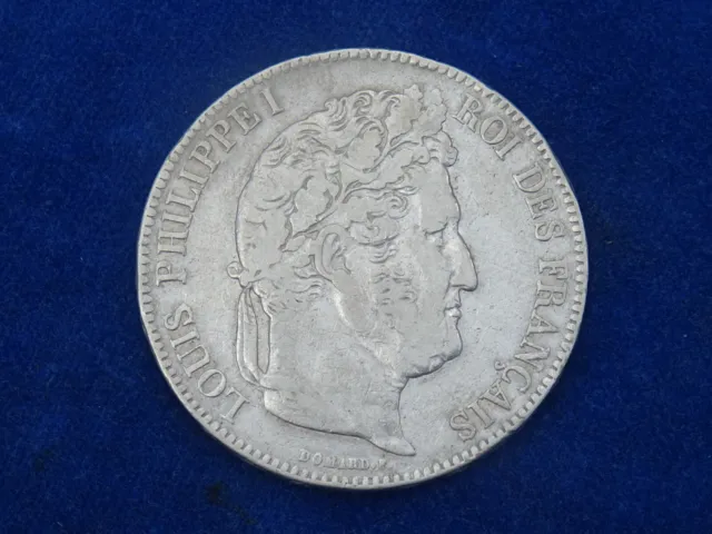 MONNAIE ARGENT Silver coin - 5 FRANCS LOUIS PHILIPPE 1ER 1936B - TB