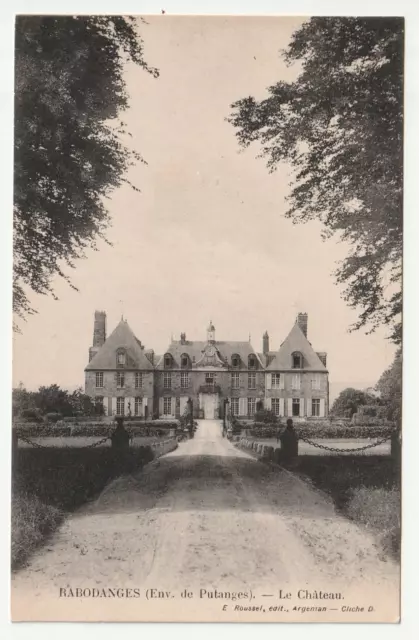 RABODANGES - Orne - CPA 61 - Le Chateau