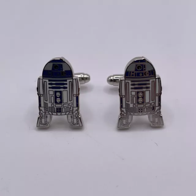 Star Wars R2-D2 CUFFLINKS Cuff Link Gift For Star Wars Fans Jedi