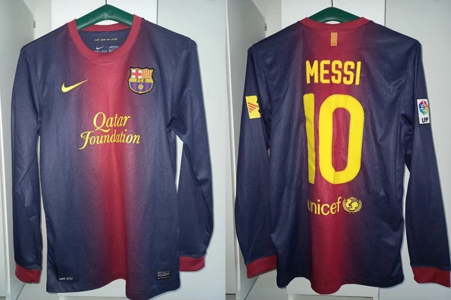 Barcelona Fc 2012/2013 Home Shirt Jersey Spain Messi