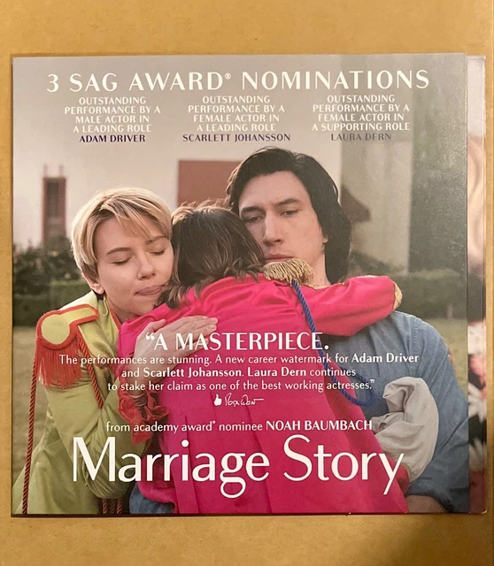 NEW MARRIAGE STORY For Your Consideration Award Show Movie DVD Set 20.