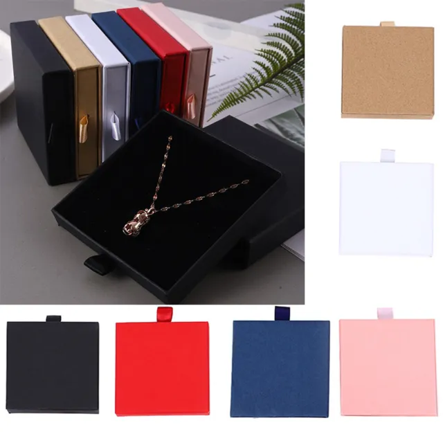Jewelry Gift Box Drawer Ring Earring Necklace Packaging Boxes DIY Party  Tools