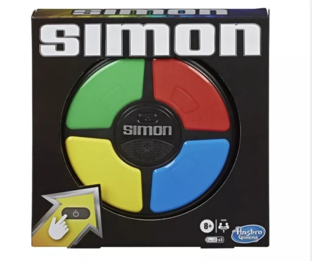 Simon Classic Game  Electronic Memory Game Hasbro Simon Says Brand New 8+