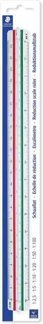 Staedtler Mars 561 98-DIN Triangular Reduction Scale Ruler Rule DIN