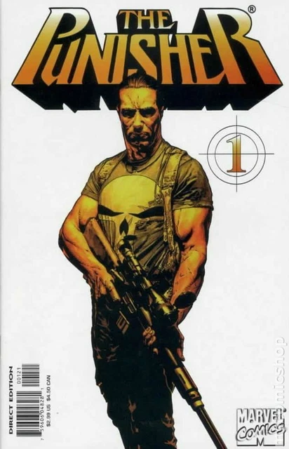 Punisher #1 (2000) 2Nd Print Variant Vf/Nm Marvel Knights