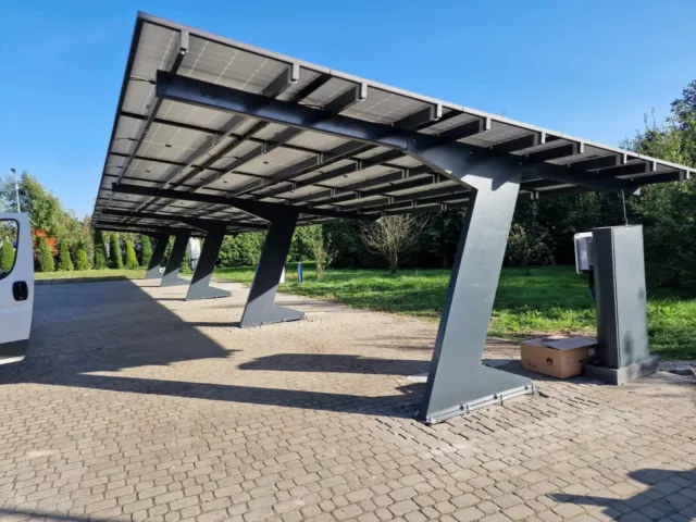 ✅ PV-Carport, modular erweiterbar, Solar Carport, 2 Stellplätze ✅