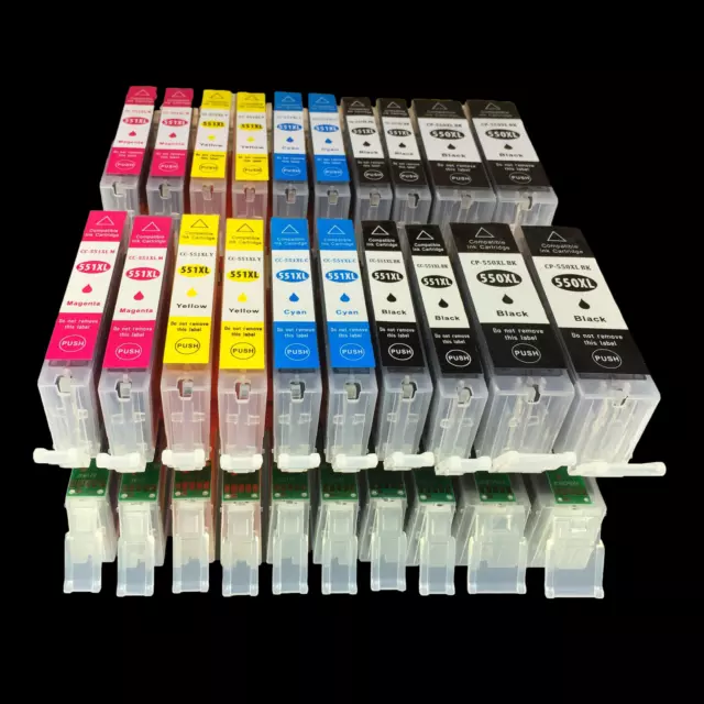 20x tinte Patrone für Canon PIXMA IP7250 MG5550 MG5655 MG 6350 6450 6650 MX725