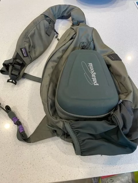 PATAGONIA FLY-FISHING STEALTH Atom Sling Pack 8L, Green $142.00 - PicClick