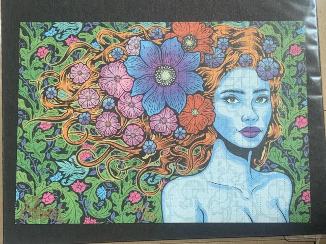 Chuck Sperry PYTHIA Blotter Art 2023 - SIGNED Numbered Edition of 200 Mint
