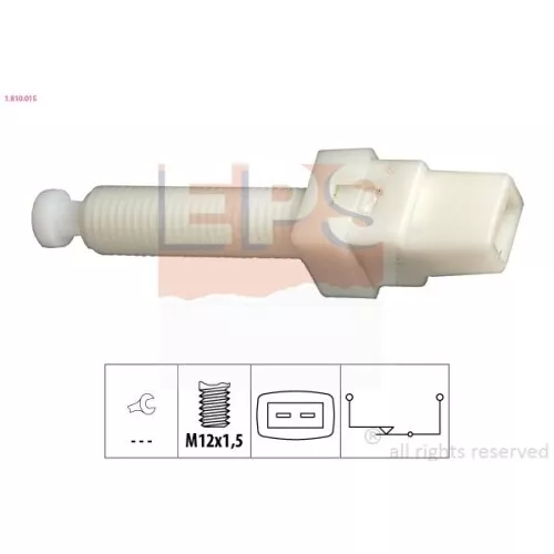 1x Bremslichtschalter EPS 1.810.015 passend für VW