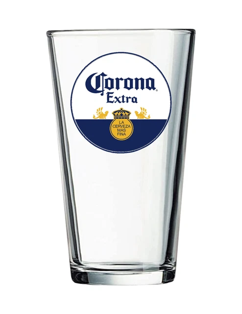 Corona Extra - 16oz Pint Beer Glass Pub Tumbler Tea Seltzer Barware