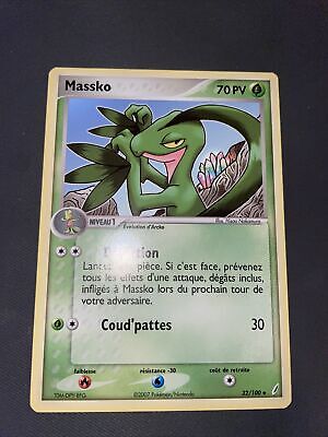 Massko Unco - Pokemon 32/100 Ex Gardiens De Cristal Excellent Etat Fr